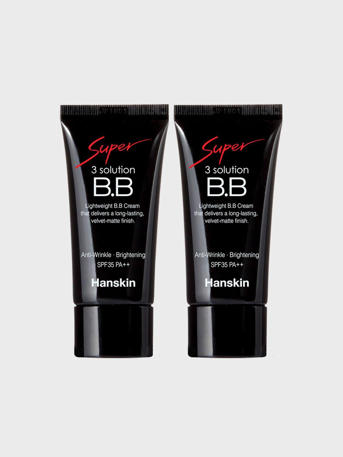Super Three Solution BB Cream Natural Skin Tone 30g 2 Pieces 2 items_[B0009716]
