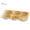 Creative Epoxy Resin Project Mold Silicone Molds for Large Round with 6 Cavities Deep Shape Casting Coasters DIY Crafts Wood Inlays Baking