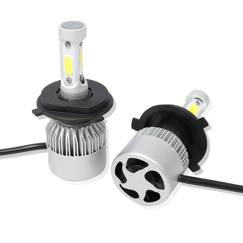 2x H4 9003 330000LM 2200W LED Headlight Kit Hi-Lo Beam Bulb 6000K White