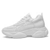 White Sneakers Men Elevator Shoes Height Increase Shoes For Men Height Increase Casual Black Shoes 6Cm Comfortable Thick Bottom