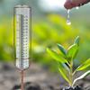 Gartenhof Regenwassermesser Einfache Ablesung Regenmesserrohr für Außenbereich Garten Terrasse
