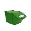 Two-story waste sorting container - green 45L