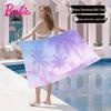 Barbie Saugfähiges Bade- und Strandtuch