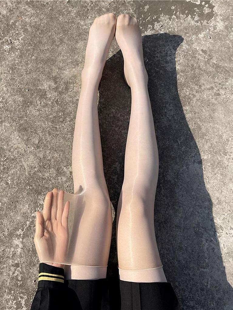 Horse Oil Aurora Pantyhose: Ultra-Delicate, Silky, Shiny, Sexy, Thin Summer Stockings for Women