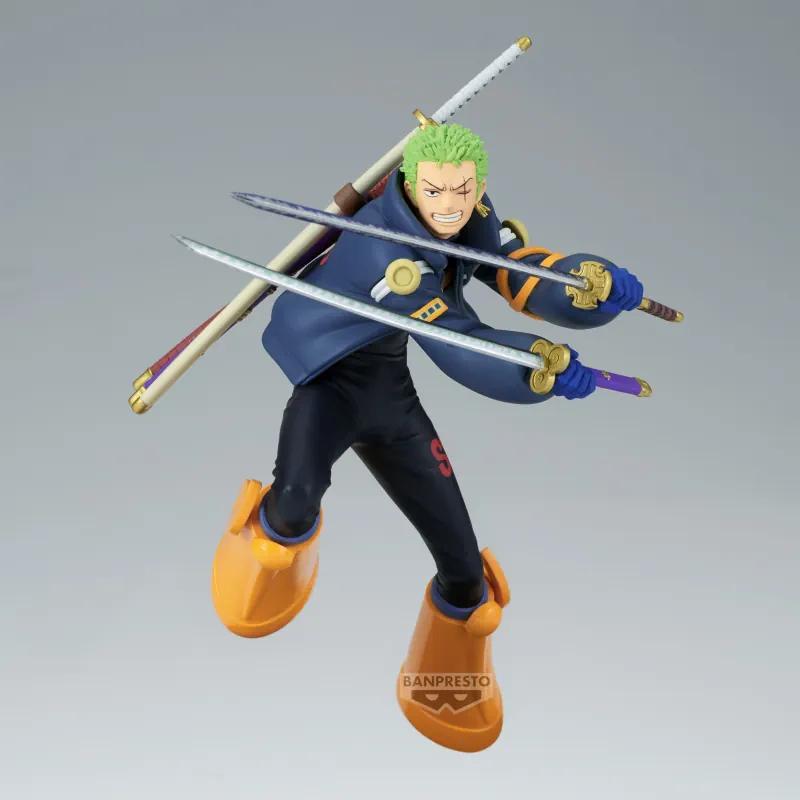 Banpresto - ONE PIECE - BATTLE RECORD COLLECTION-RORONOA ZORO- 16 cm