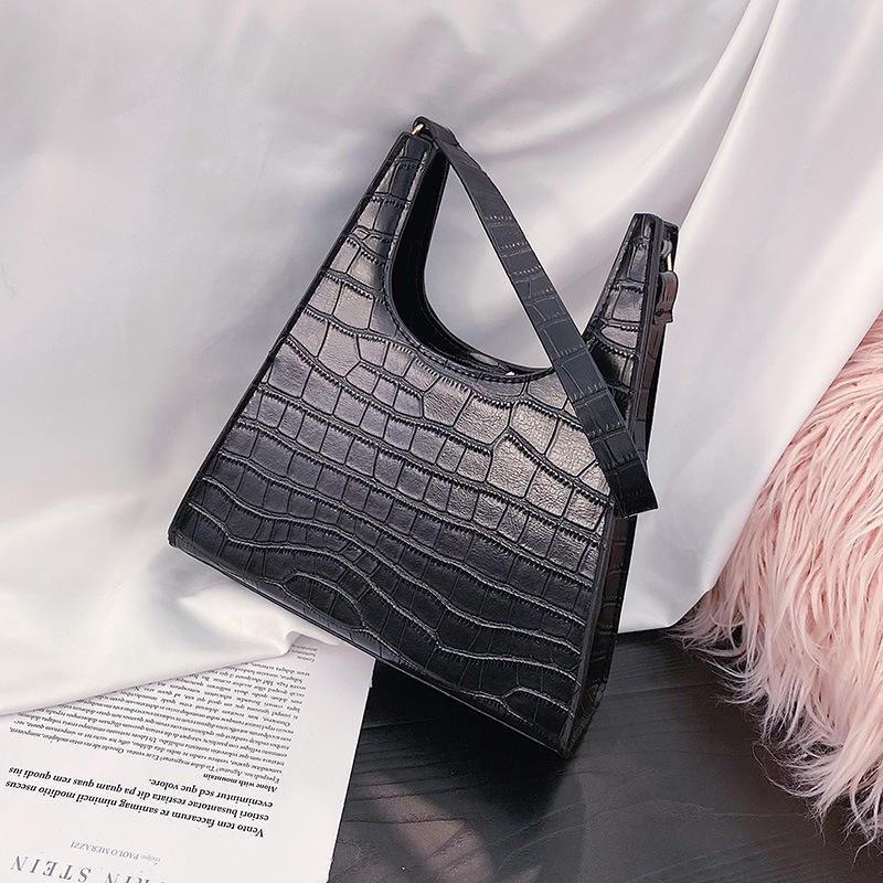 SCIONE Liten veske Nytt steinmønster Bærbar Liten firkantet veske Mote Casual Messenger-veske