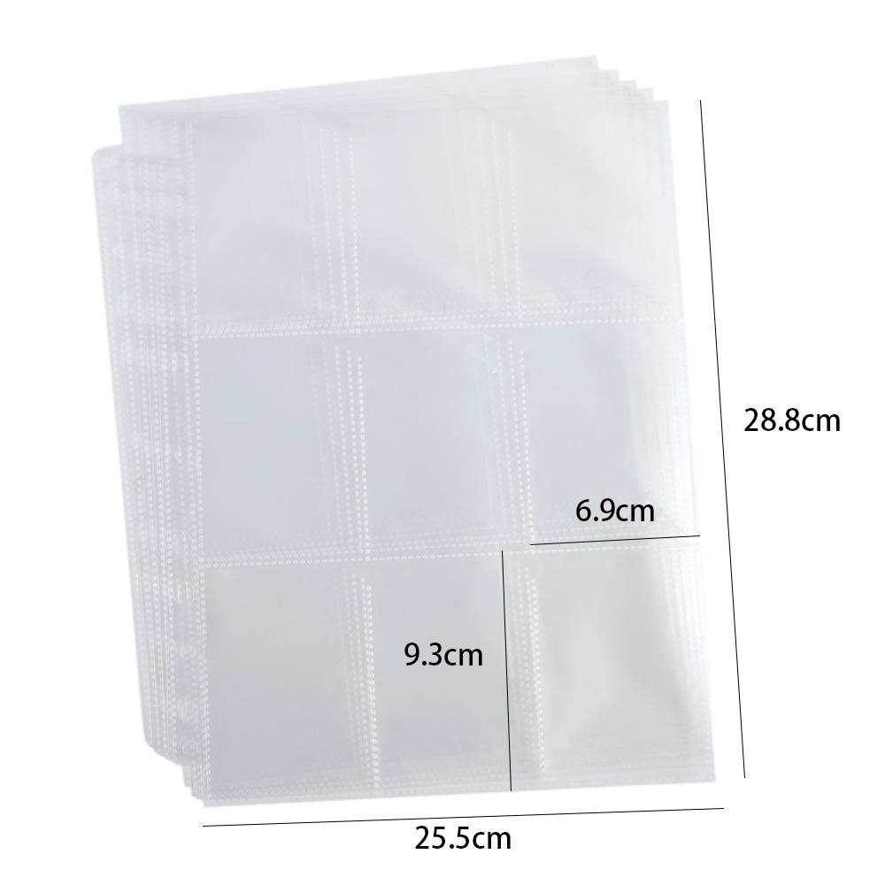Photo Albums Album Pages 90 Pockets Card Sleeves Card Storage Wallets Coin Holders Gaming Card