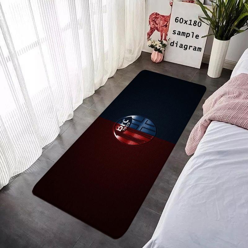 Eingang Fußmatte Balkon Teppiche Wohnzimmer Teppich Fußmatten Bodenmatte Ideale Geschenke Bologna Fußball Club 1909 Rutschfest Hausdekoration