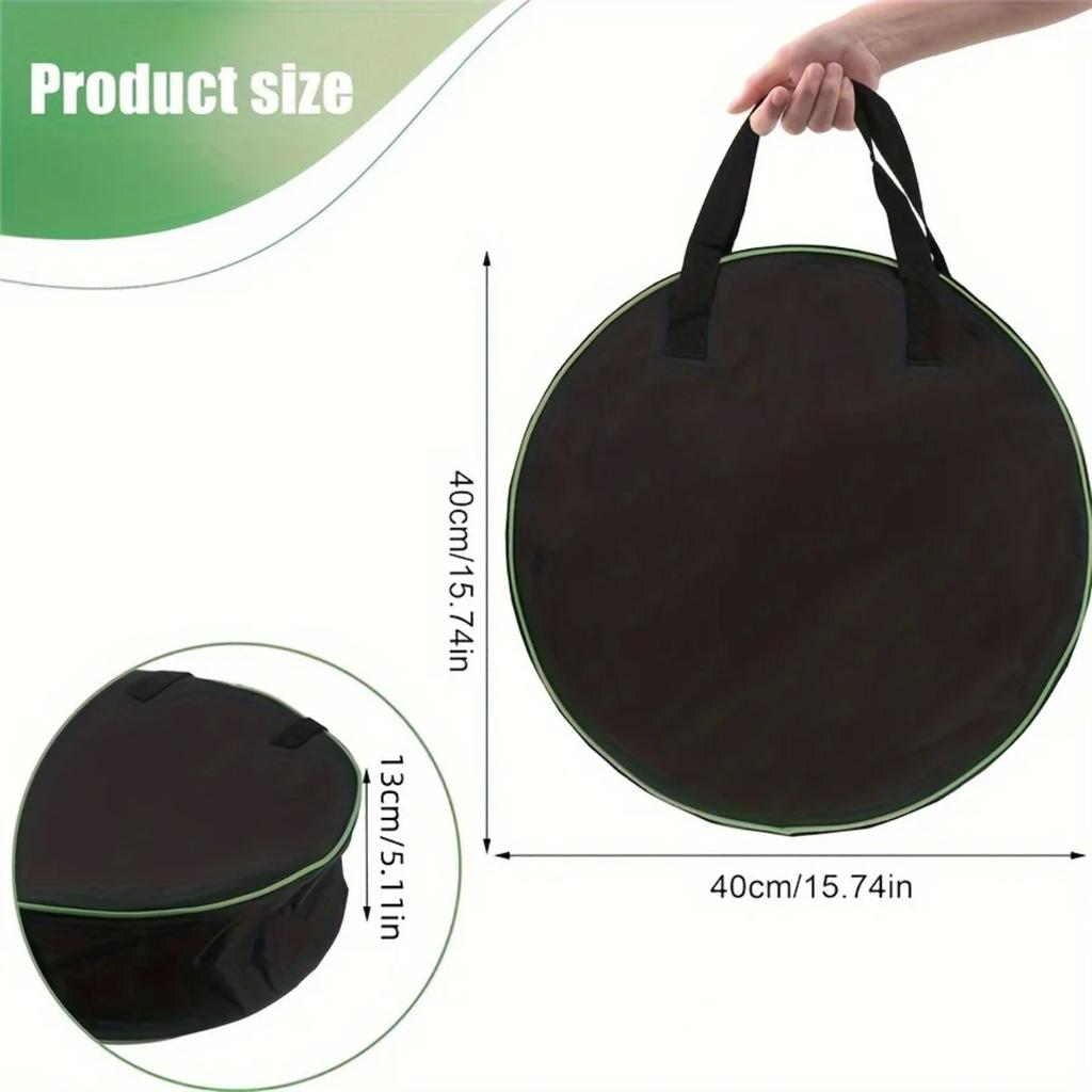 Multifunktionale Werkzeugtasche Oxford-Gewebe Runde Werkzeugtasche - Tragbare Hardware-Organizer-Tasche