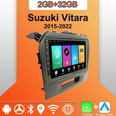Android Carplay Car Radio For Suzuki Vitara 2015-2022 Multimedia Player Head Unit Stereo GPS Navigation BT WIFI 2+32GB