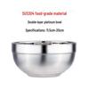 Lijia Platinum Series 304 Stainless Steel Insulated Bowl