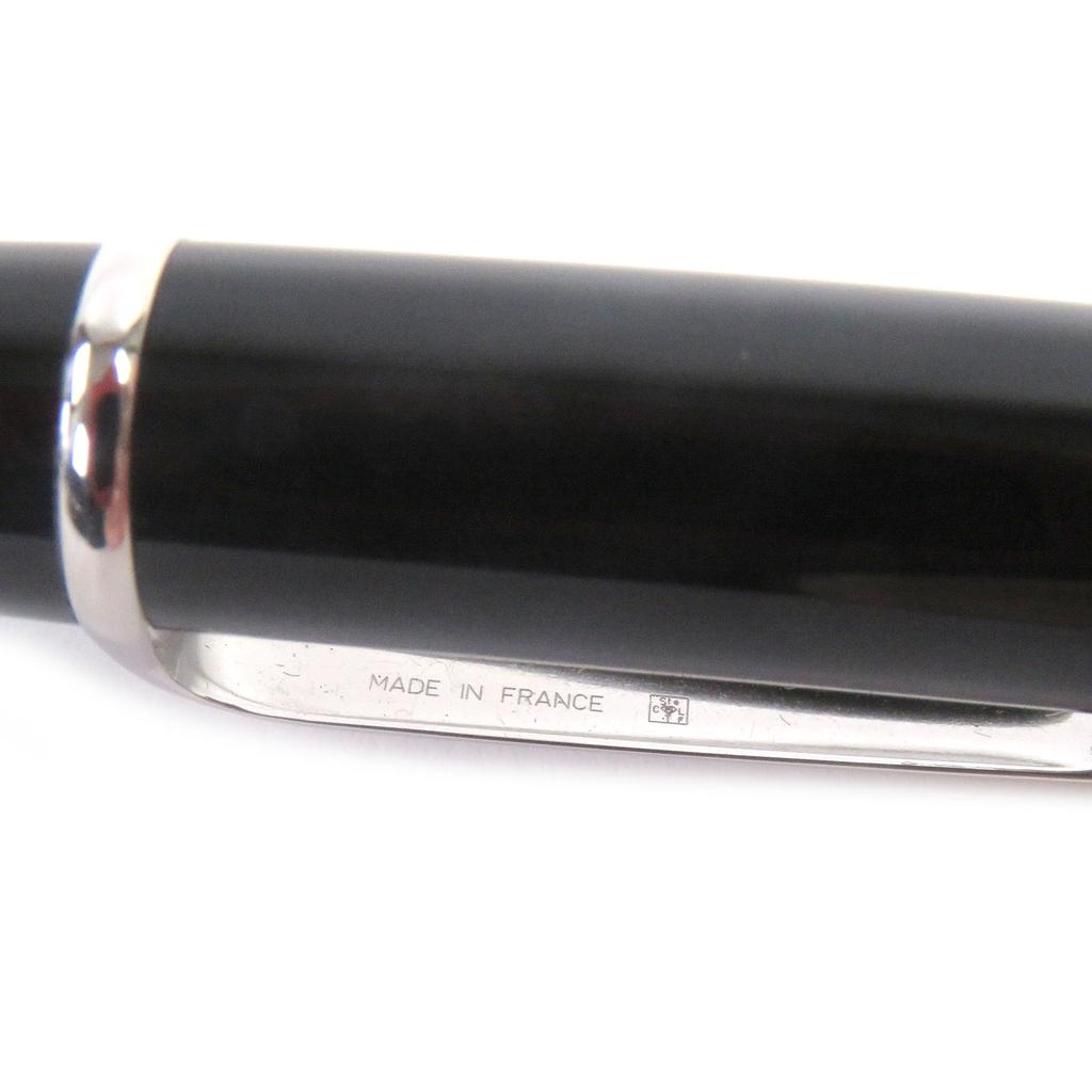 Excellent Cartier Ballpoint Pen Mini Diavolo De Cartier Black Silver Used