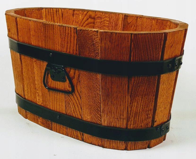 Oak Flowerpot 40X23XH21 Flower Stand K. OAK