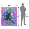 Aquaman Surf Black Manta Blanket