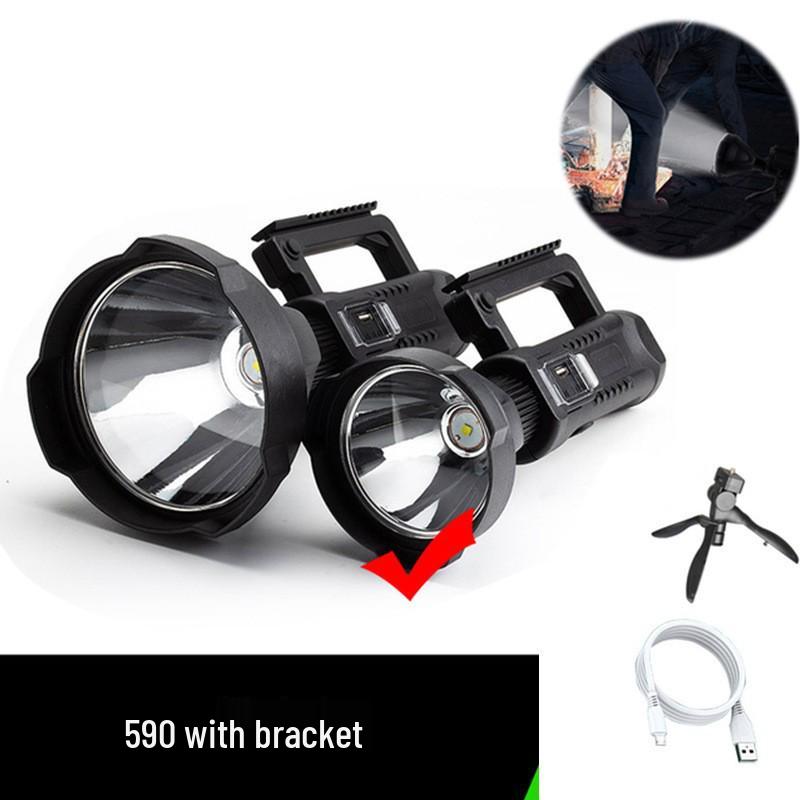Rechargeable Super Bright 5000 Xenon Handheld Lantern: Multifunctional Outdoor Work and Household Searchlight Flashlight
