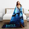 Soft Warm Blankets Camping Movie Avatar The Way of Water Bedding Throws  Flannel Bedspread For Bedroom Fashion Sofa Bed Cover