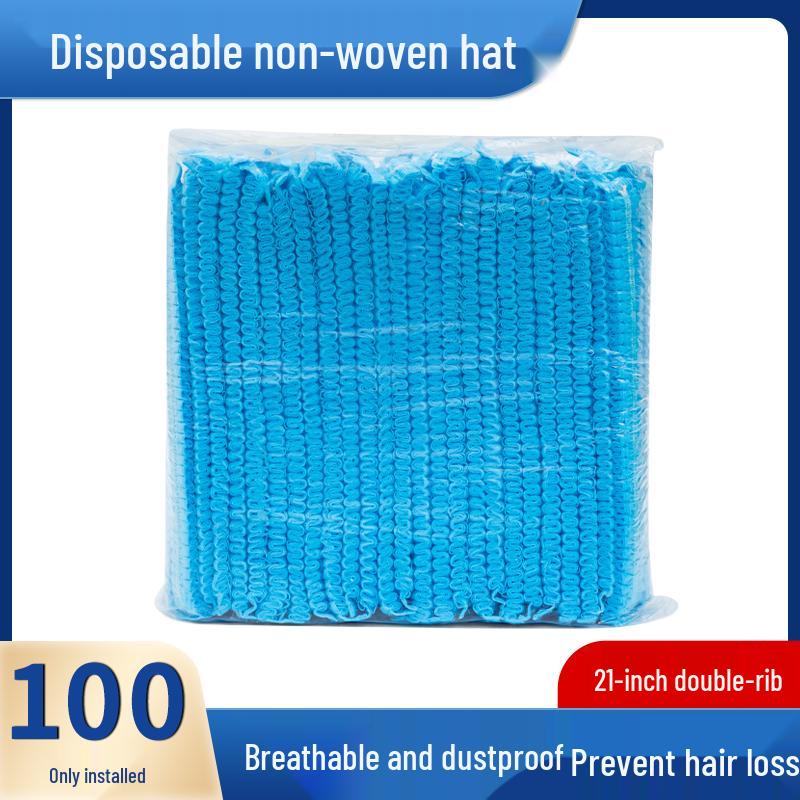 Disposable Non-woven Dustproof Work Cap for Kitchen & Catering