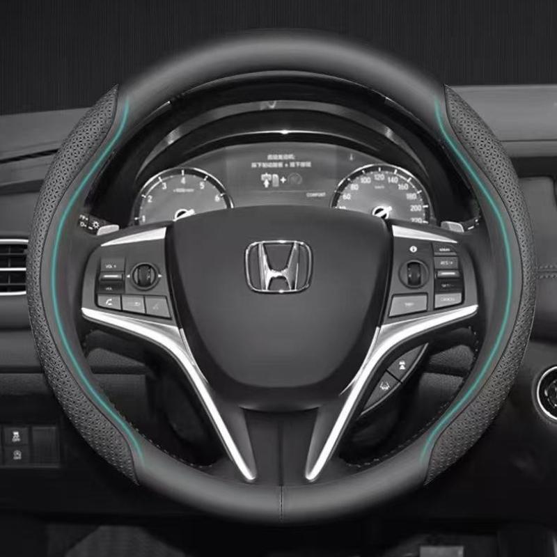Coprivolante in Pelle per Auto per Honda Jazz CRV Pilot HRV ZRV Accord City Civic 2022 2023 2024 2025 2026 Accessori