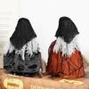 Cute Witch Doll Realistic Halloween Witch Pendant Halloween Broom Witch Decoration  Haunted House