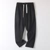 Trade Cut the Tag Off Original Gray Sweatpants Men's Straight Loose All-Match Casual Trousers Autumn and Winter Fleece-lined Thickened Sweat Pants