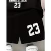 Boys' Set of Fashionable 3D Printed Casual Pullover, Short Sleeved Shorts, T Sports Shirt, Boys' Outdoor T-shirt Shorts Set