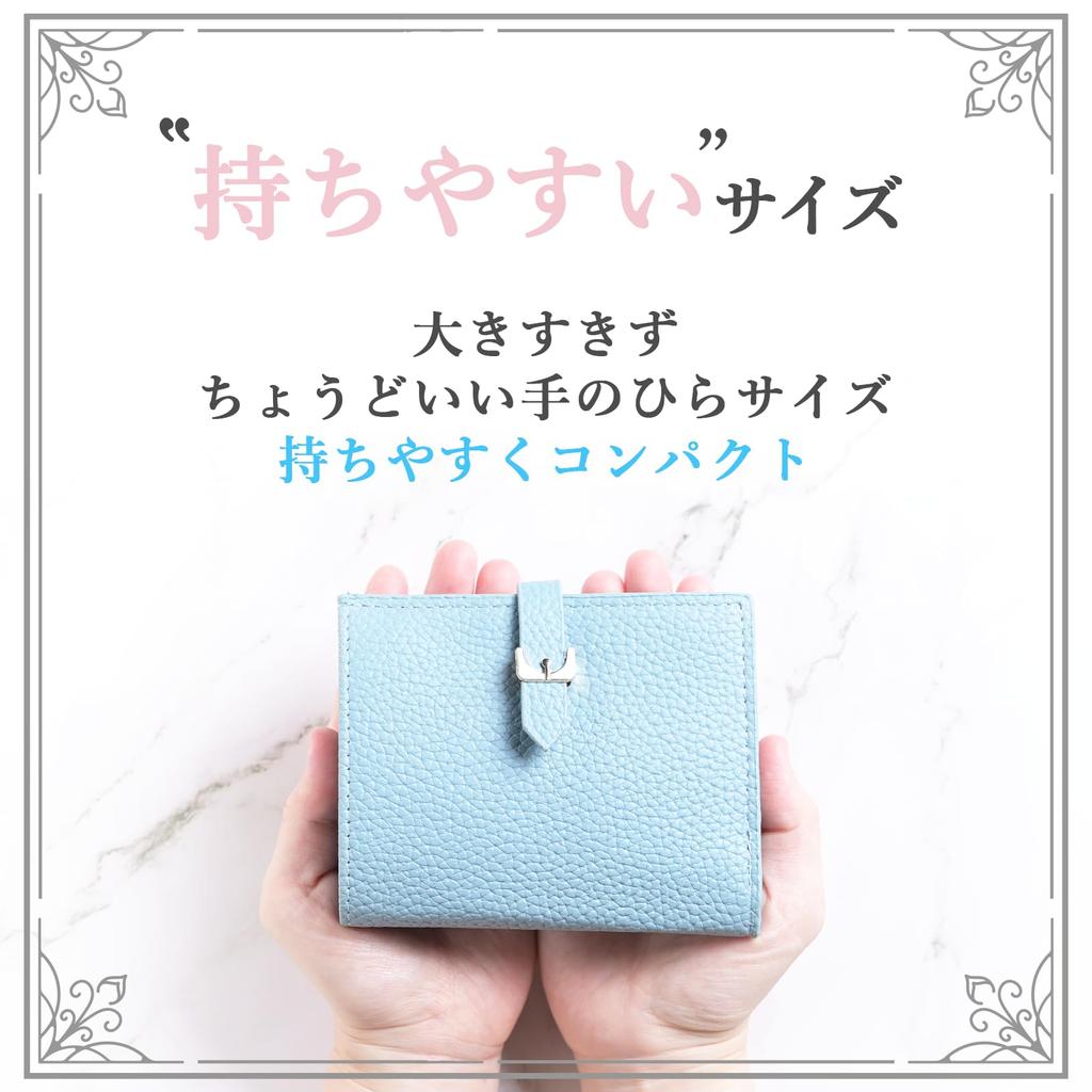 Ambitions Women's Bifold Wallet with Cute Drawstring, Slim, Cute, Large Capacity, Compact (Pink)