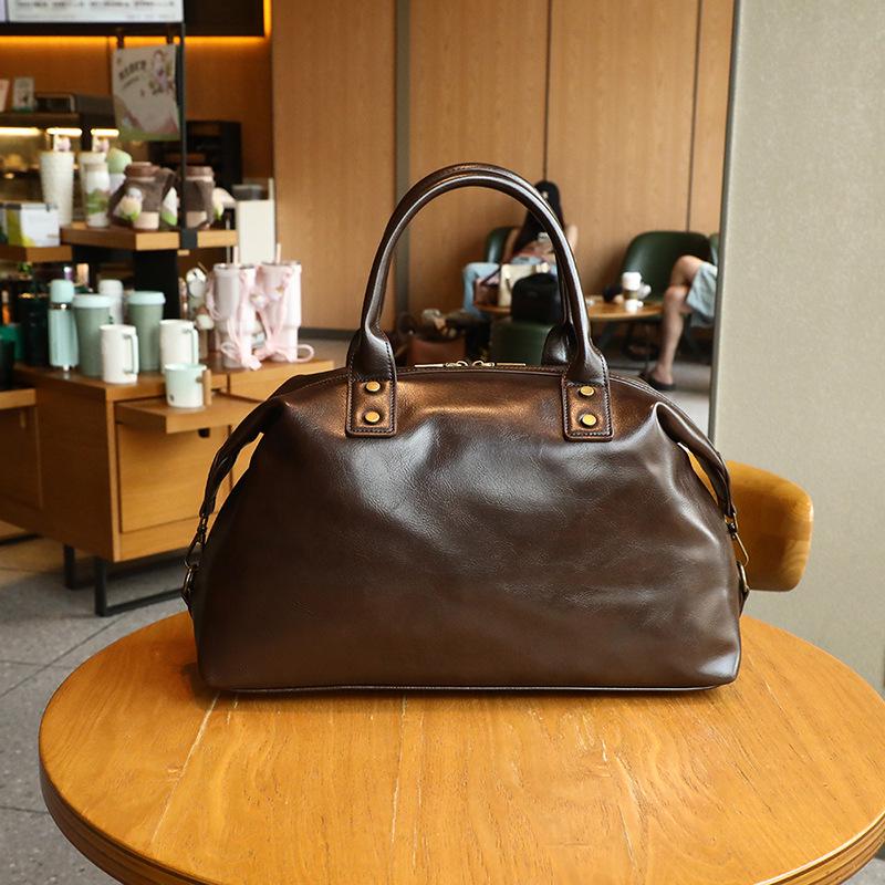 

2025 Ретро Универсальная Сумка-тоут из Мягкой Кожи: Женская сумка, сумка на плечо и через плечо