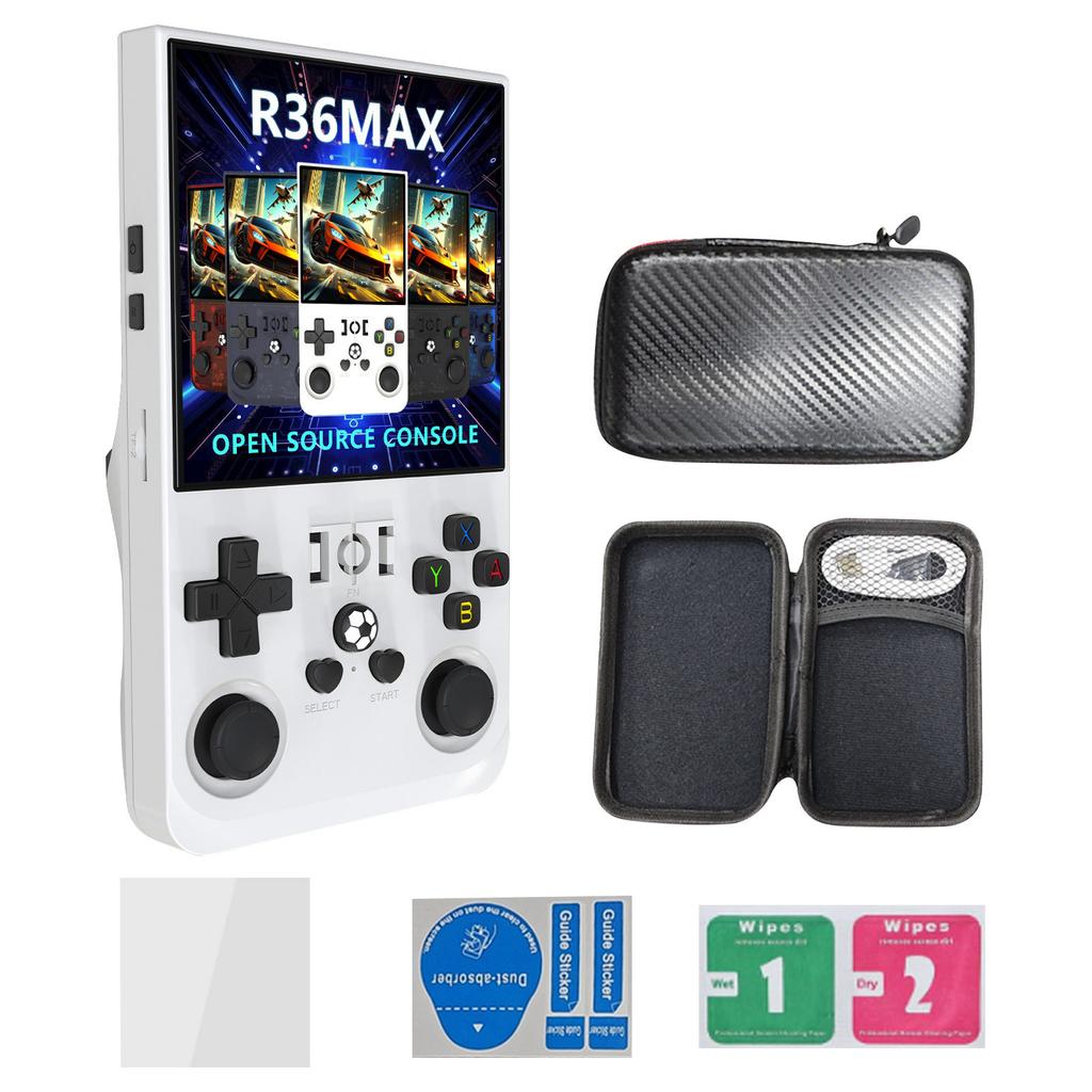 Handheld Game Console, 4.0 Inch Screen Linux System, Equipped With 64GB Card, Retro Game Console Built In 18000+ Games, 4000mAh