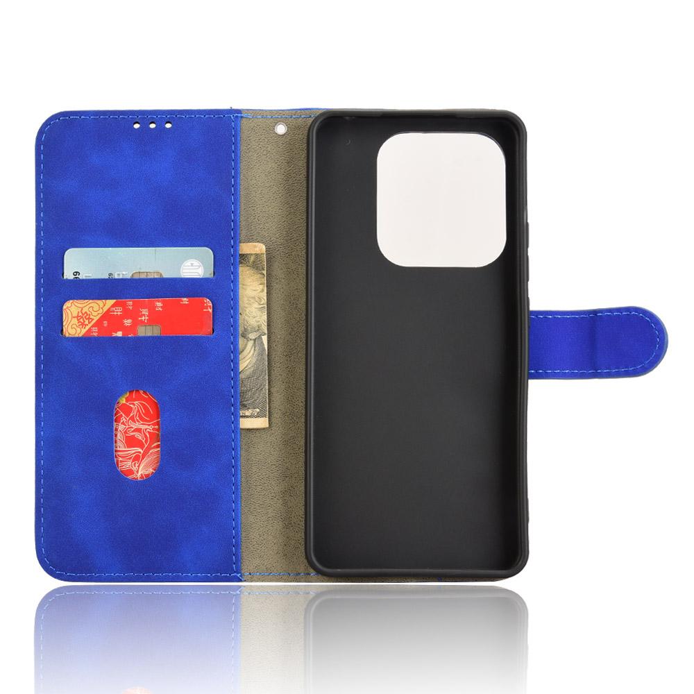 For Xiaomi Redmi Note 14 4G (164.84mm) Leather Case Skin Feel Anti Drop Wallet Flip Phone Cover