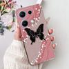 For Xiaomi Redmi Note 14S Case Stylish Butterfly Painted Cover 6.67'' Soft Silicone Phone Case For Redmi Note 14S Note14S Bumper