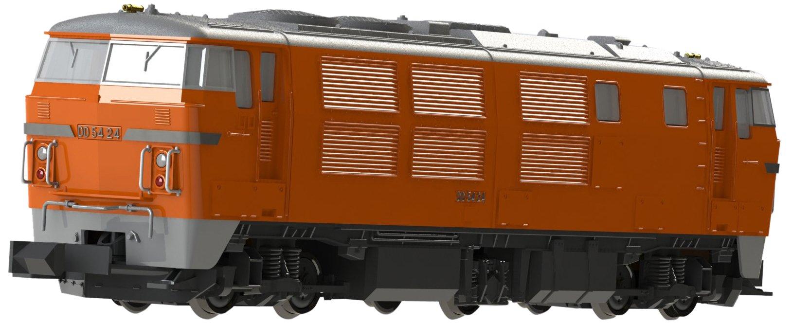 

KATO N Gauge DD54 Model Diesel Locomotive Mid-Term 7010-2