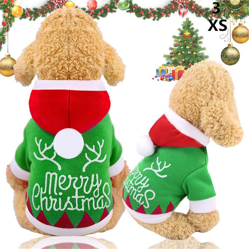 Pet Supplies For Chihuahua Santa Claus Dog Jacket Pet Clothing Christmas Dog Clothes Puppy Coat