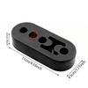 Car 4-Hole Exhaust Hanger Pipe Lifting Lug Modification Plus Long Muffler Lifting Lug Shock Absorber Buffer Hanging Support Hook