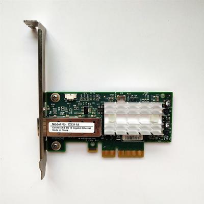 Used Network Card For MCX311A-XCAT CX311A ConnectX3 EN 10G Ethernet 1/10GbE SFP+