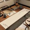 Nova Toalha de Mesa Longa Estilo Chinês Absorvente Secagem Rápida Base para Xícara de Chá Mesa de Café Tapete Drenante de Lama Diatomácea Lama Diatomácea