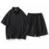 Plus Size Men's Casual And Versatile Men's Sports Two-piece Set