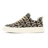Canvas Shoes Men's Spring and Autumn New Low Cut Casual Board Shoes Thick Soled Lace Up Anti Slip Sports Board Shoes 2025