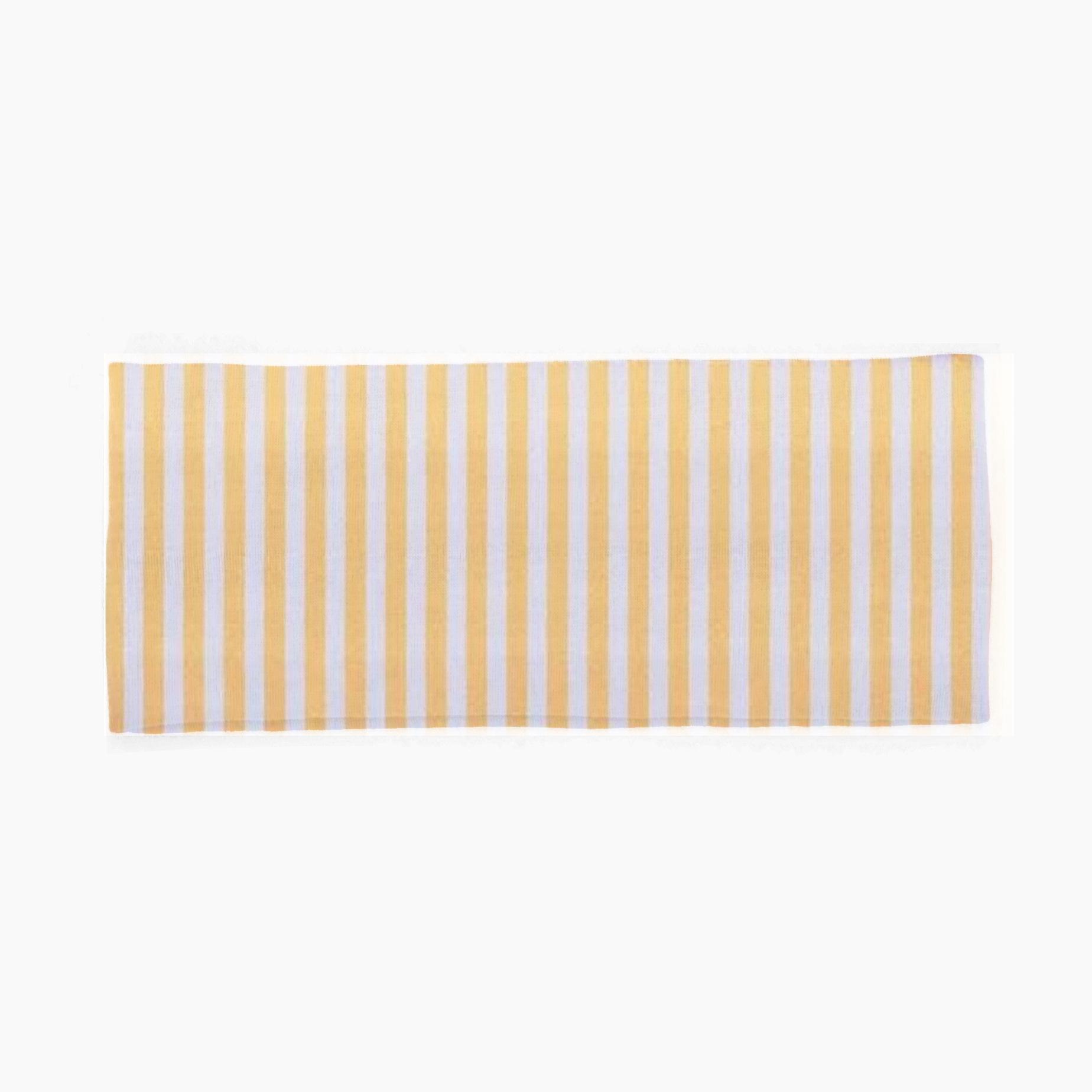 

Fashion Striped Sports Headband, Sweat Absorbing Non-Slip Elastic Wide Edge Gym Running Yoga Workout Band One Size бежевий