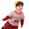 LUSON Baby & Toddler Long Sleeve Striped Faux Two-Piece T-Shirt