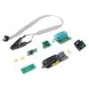 Advanced CH341A USB Programming Kit for 24 25 Series EEPROM with SOIC8 Test Clip and SOP8 SOIC8 To DIP8 Adapter