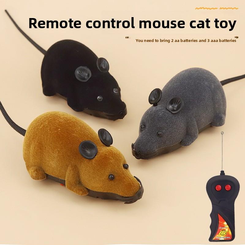 Cat Toy Mouse Wireless Remote Control To Entertain Cats. Electric Cat Toy for Pets. Small Cat Toy.