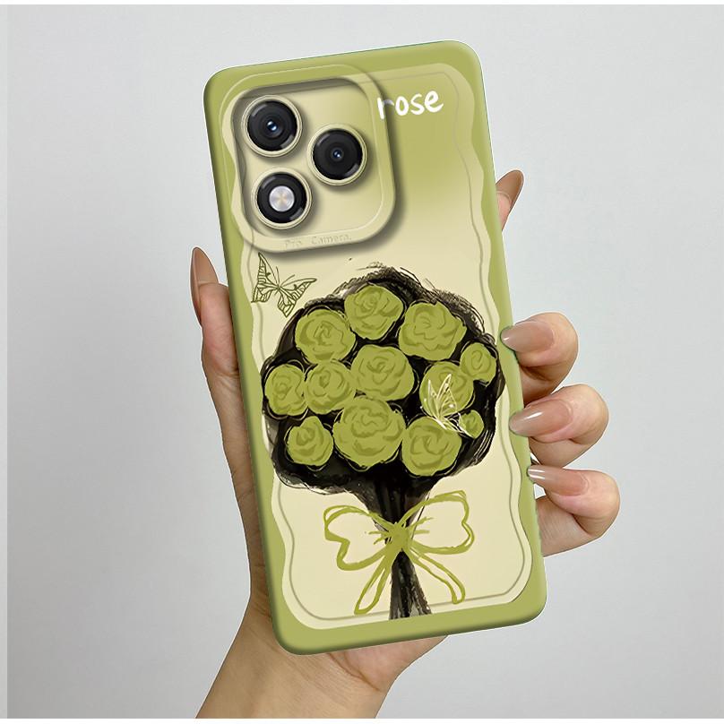 Pretty Butterfly Flowers Cover For Honor 400 Lite Casing ABR-NX1 For Honor 400 Honor400 Lite 5G Silicone Back Covers Case Bumper