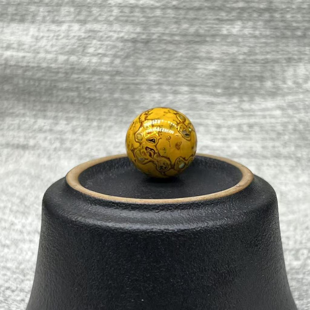 15mm Large Lacquer Loose Craft Beads for DIY Bracelets and Accessories
