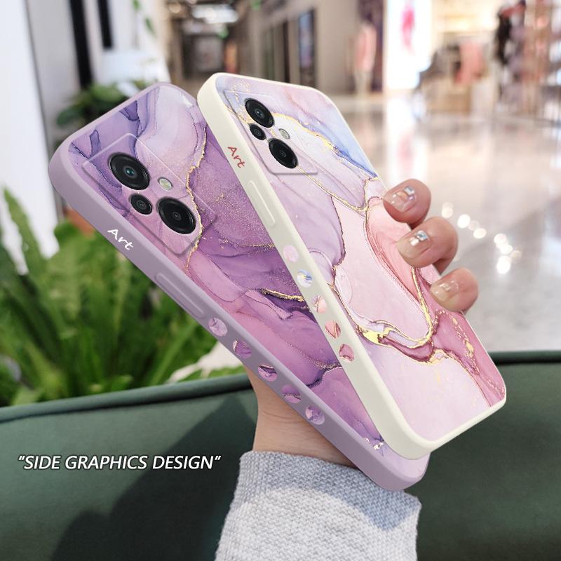 Gold Marble Phone Case For Xiaomi Poco F8 F7 X7 M6 X6 F6 M5 M5S F5 X5 F4 X4 M4 F3 M3 X3 Pro Ultra 4G 5G GT NFC Silicone Cover