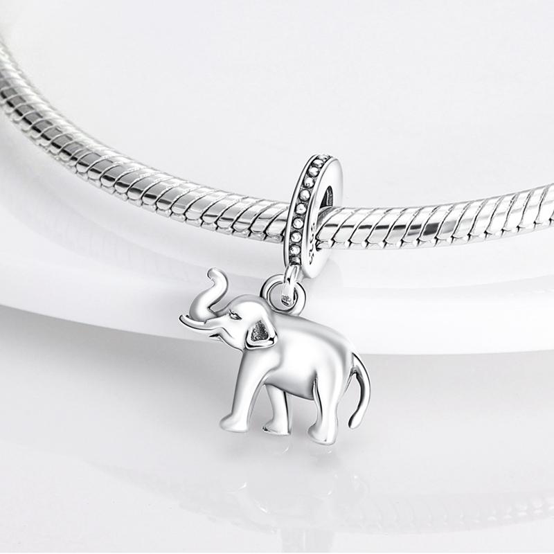 925 Sterling Silver Charms Bead Pendant Butterfly Dog Humpback Bird Firefly Whale Charms Fit Original Bracelet DIY Women Jewelry