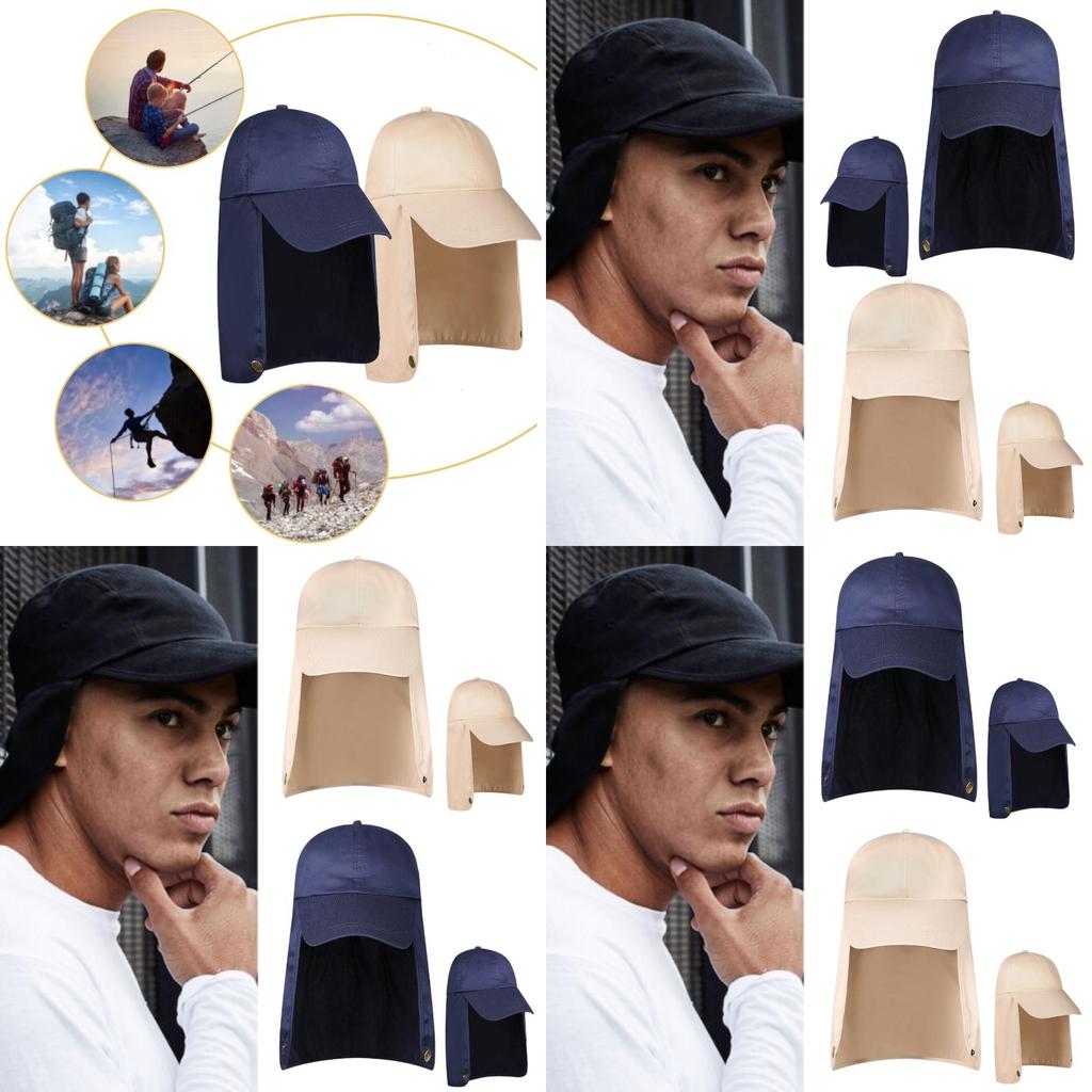 Men's Sun Hat For Outdoor Activities, Uv Protection, Breathable And Quick-drying