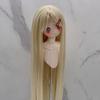 Neue Perücke für 13 & 14 & 16 BJD Puppen mit Pony Lange Gerade Perücke Mädchen DIY Make-up Zubehör