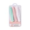 3Pcs Safe Folding Ladies Face Shaver Eyebrow Trimmer Blade Anti-Scratch Razor Makeup Tools Eyebrow Trimmer Face Razor