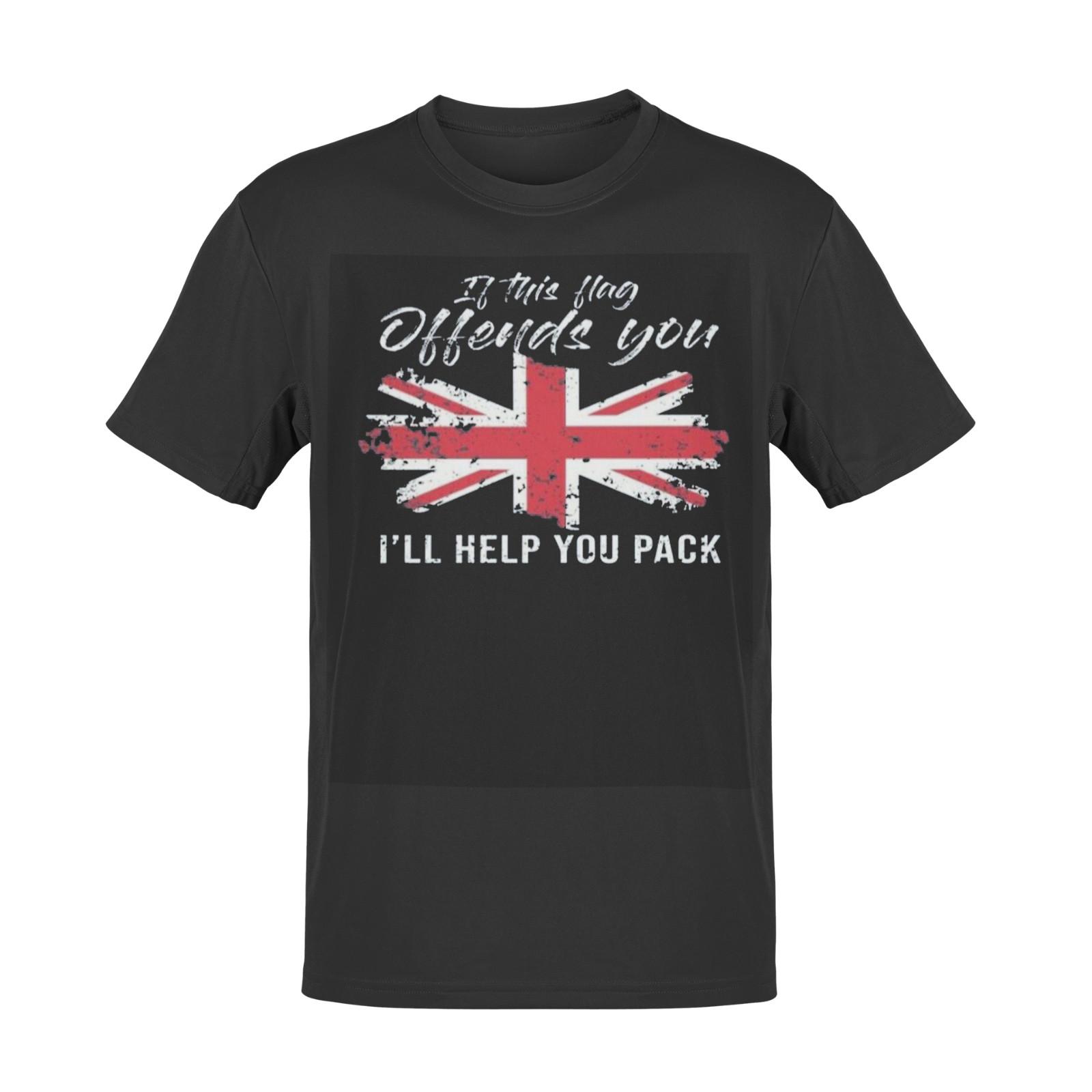 uk British England flag politics HORROR FILM MOVIE FUNNY PARODY T SHIRT 3XL
