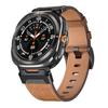 Metal+Leather Strap for Samsung Galaxy Watch Ultra 47mm Stainless Steel Business Bracelet Belt Galaxy Watch 8-7 Ultra 47mm Band